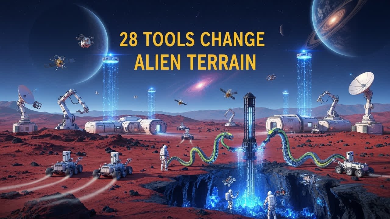 28 SPACE INNOVATIONS That Will CHANGE Alien Terrain Exploration FOREVER