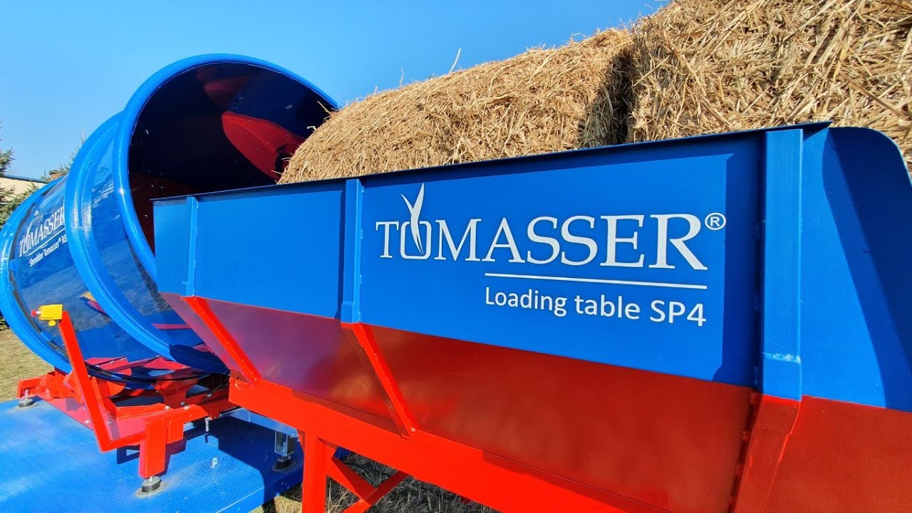 Tomasser® RB rozdrabniacz do balotów słomy