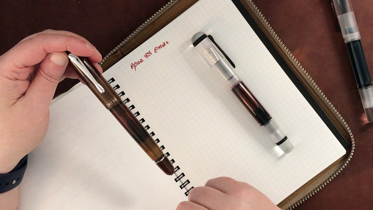 Opus 88 Omar Demonstrator Fountain Pen