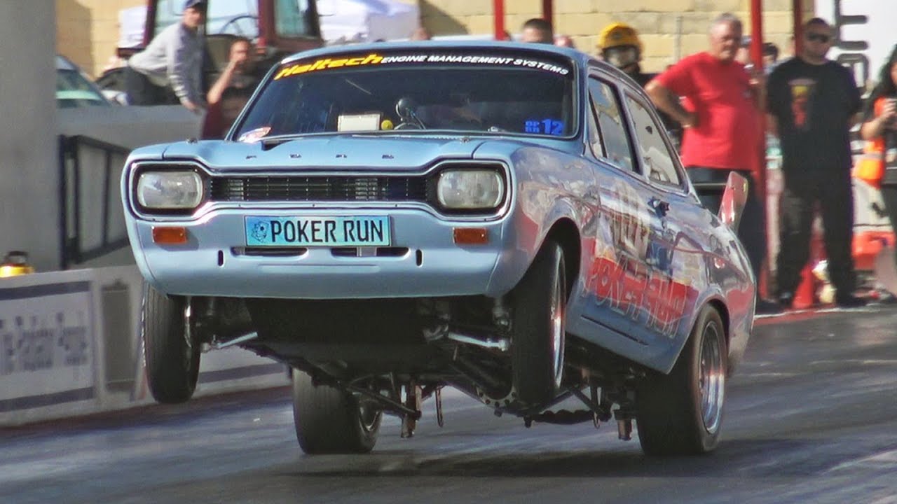 Cosworth YB Mk1 Escort runs 8s all day!
