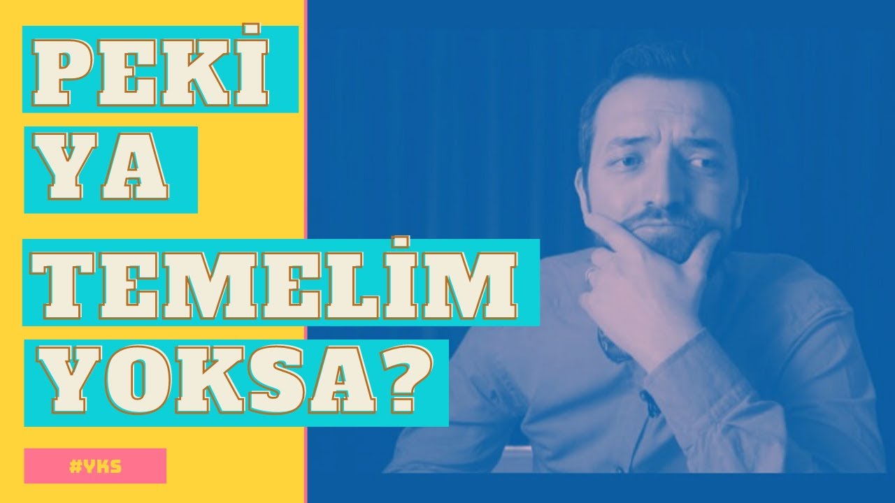 #YKS TEMELİ OLMAYANLAR NASIL ÇALIŞMALI? (2022 - 2023 Tayfa)