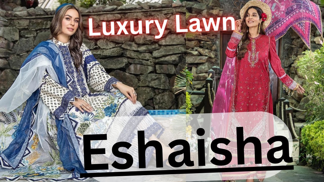 Eshaisha Chiken Kari Collection 2024  | Summer Dresses