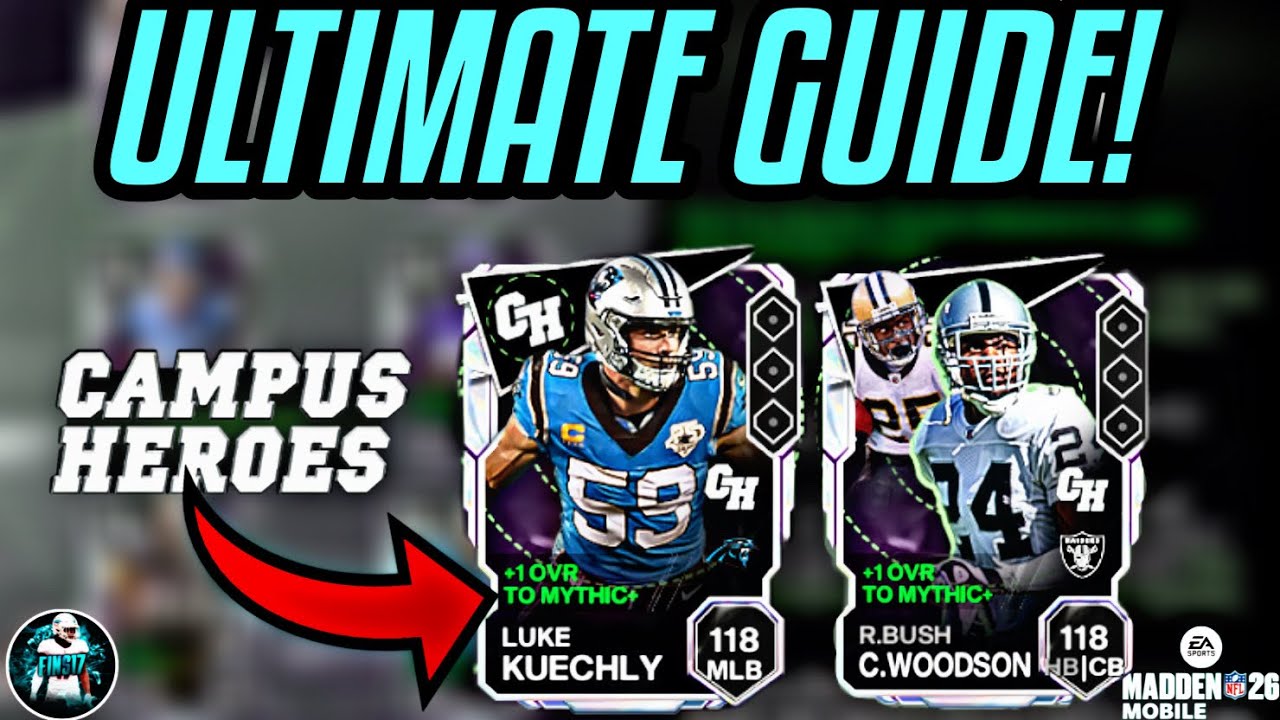 КАК ПОЛУЧИТЬ 2 БЕСПЛАТНЫХ ИКОНИЧЕСКИХ ГЕРОЯ КАМПУСА! ГАЙД ПО CAMPUS HEROES! Madden Mobile 26