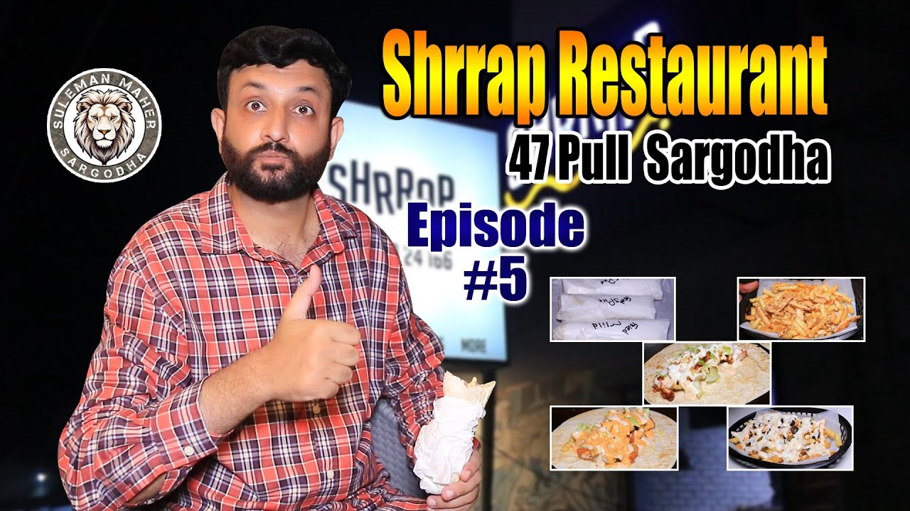 Shrrap Serves the Best Grilled Chicken Wraps in Town.