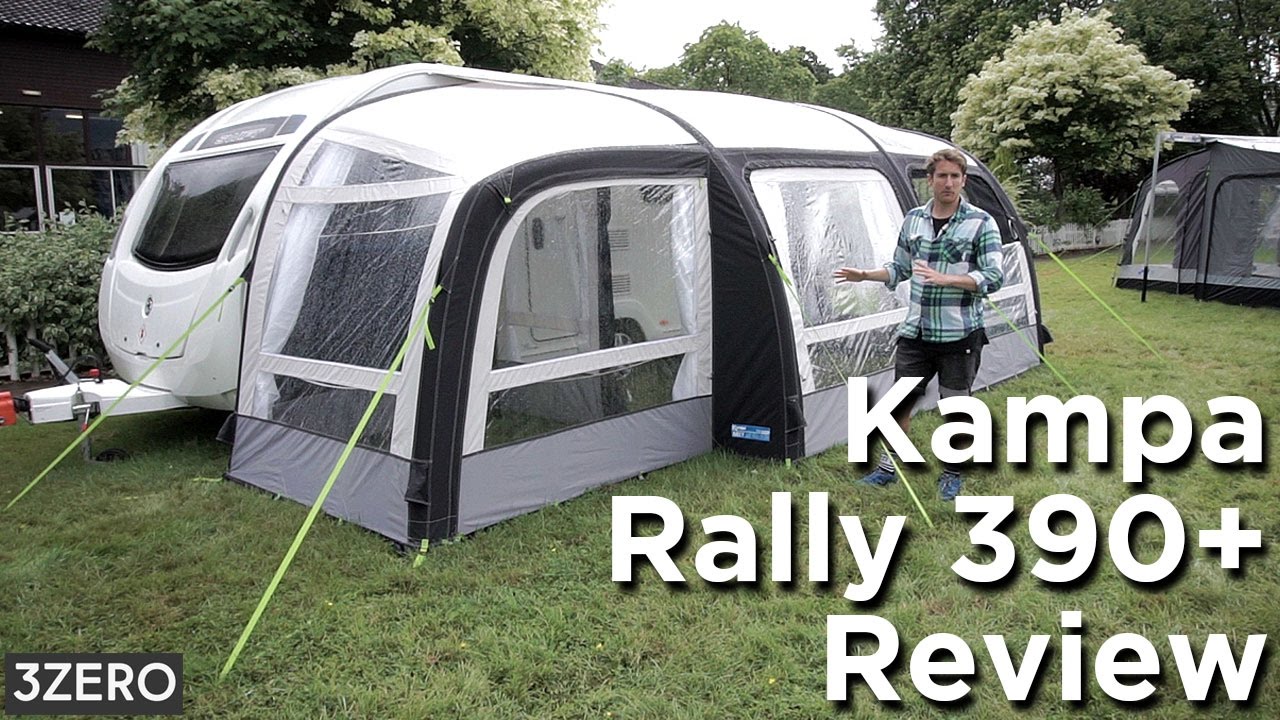Kampa Rally Air 390+ Caravan Awning Review