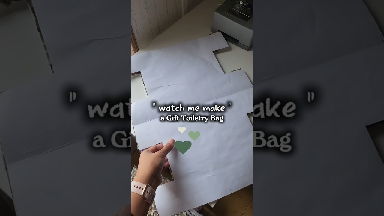 Making Comouflage Gift Toiletry Bag!✨️🫶 