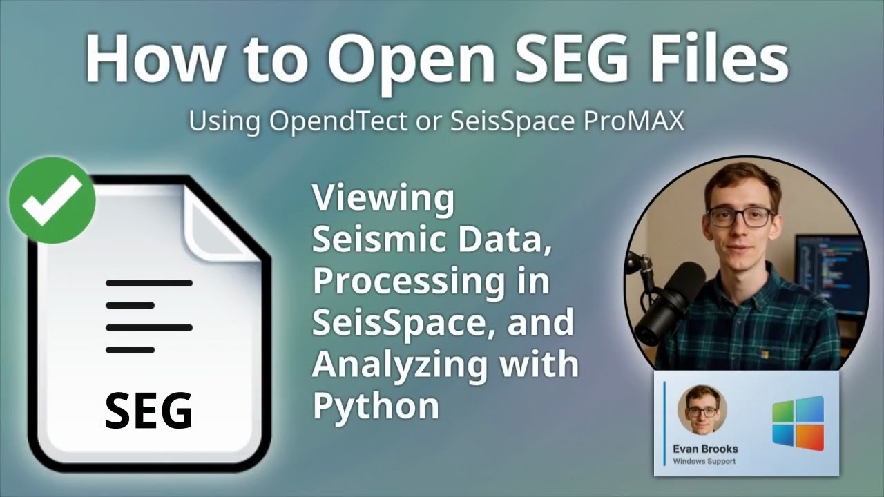 Как открыть файлы SEG: руководство по визуализации сейсмических данных SEG-Y