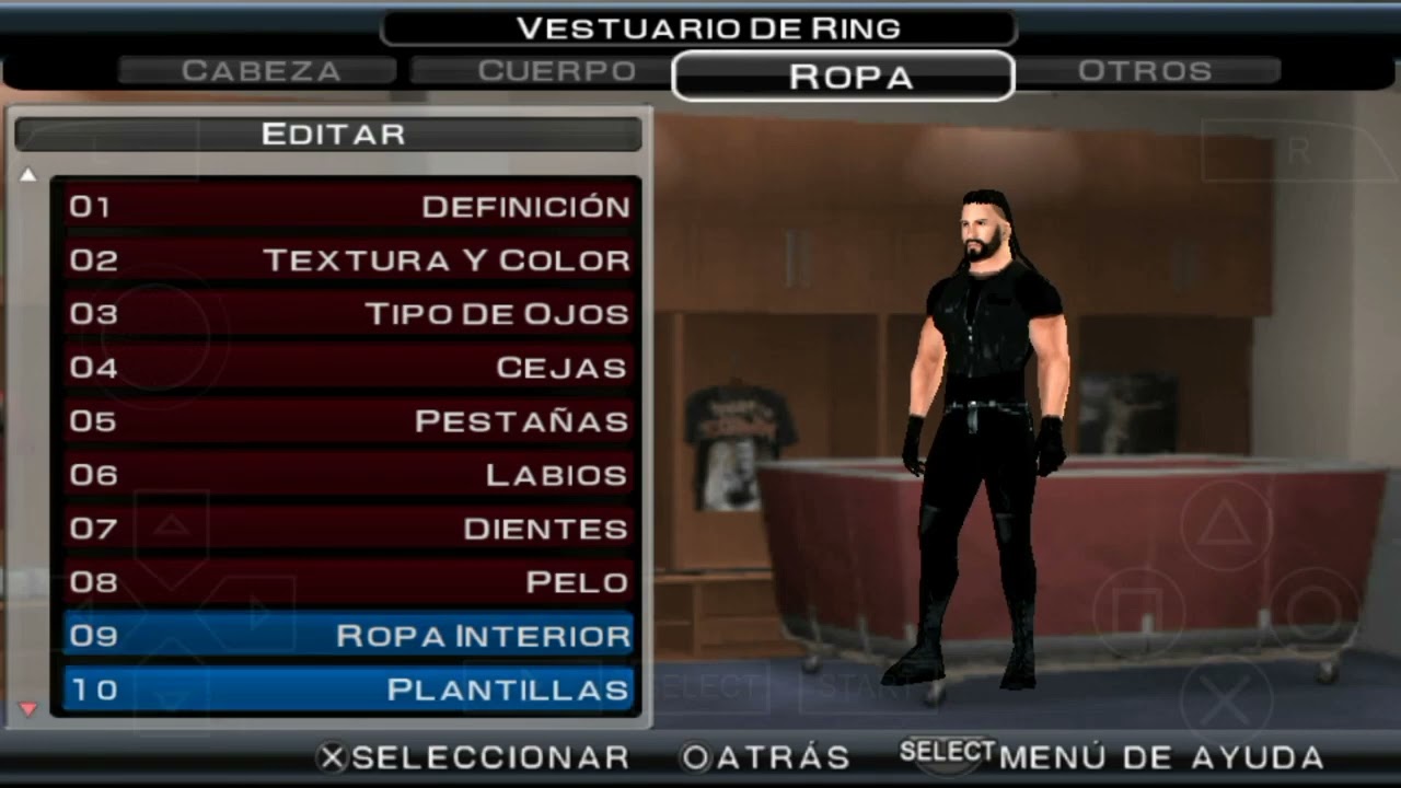 Caw formula | Seth Rollins the Shield versión | en svr 2011 PSP