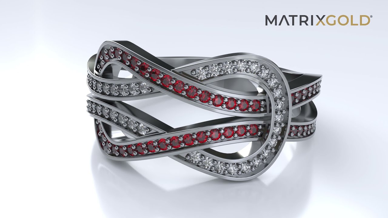 Square Knot Ring - MatrixGold Speed Modeling