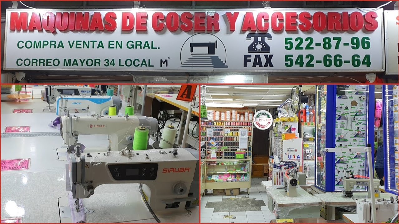 ¿Qué puedes encontrar en el centro de la CDMX? Capítulo 6 | Máquinas de coser y accesorios