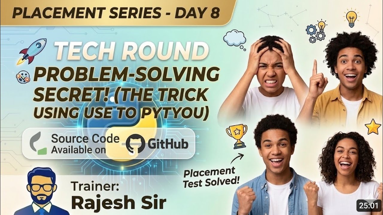 Problem Solving Day-8 |  Building Programming Logic  | Technical Interviews  Placement Preparation |