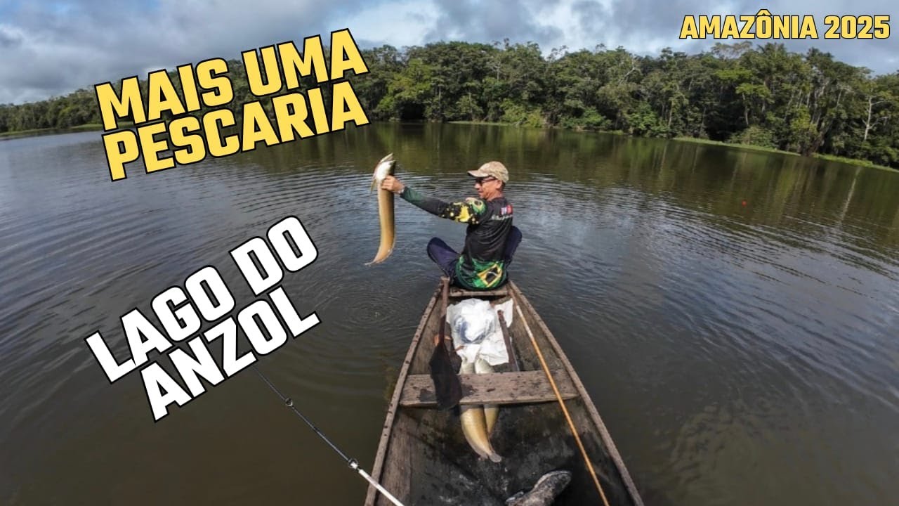 MAIS UMA PESCARIA NO LAGO DO ANZOL