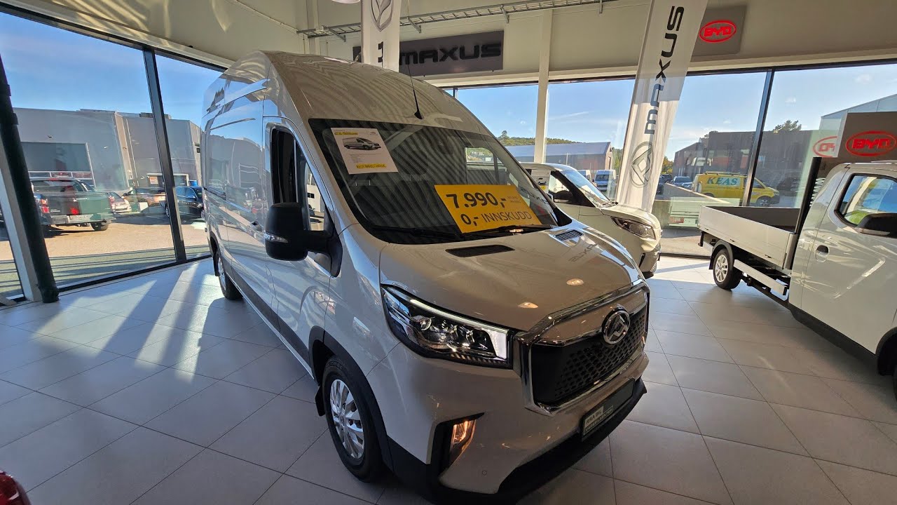 2025 Maxus E Deliver 9 | Large Electric Van | Visual Review