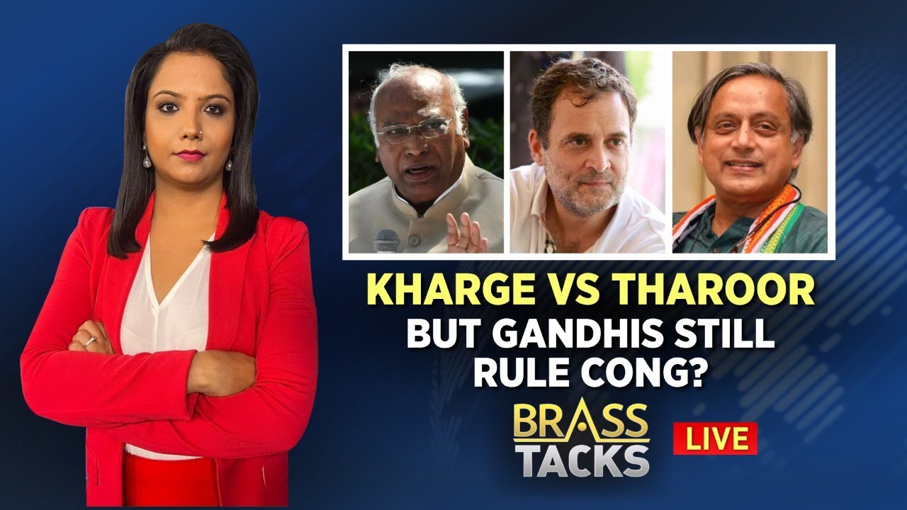Congress President Election 2022 Live | Will New Cong Chief Be A Proxy Of Gandhis? | News18 Live