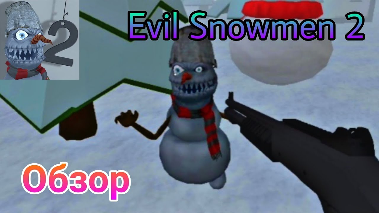 Опасные снеговики. ОБЗОР + ПЕРВЫЙ ГЕЙМПЛЕЙ | Evil Snowmen 2.