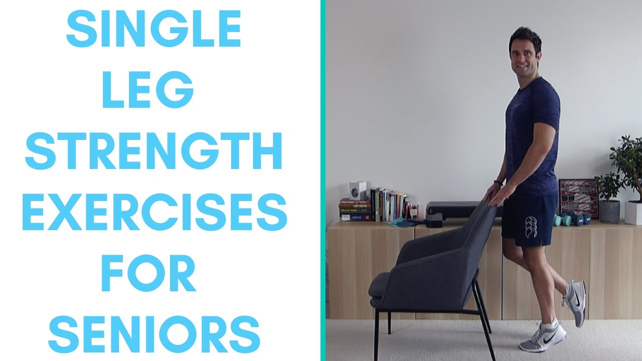 Single-Leg Strength Exercises For Seniors (Challenging) | More Life Health