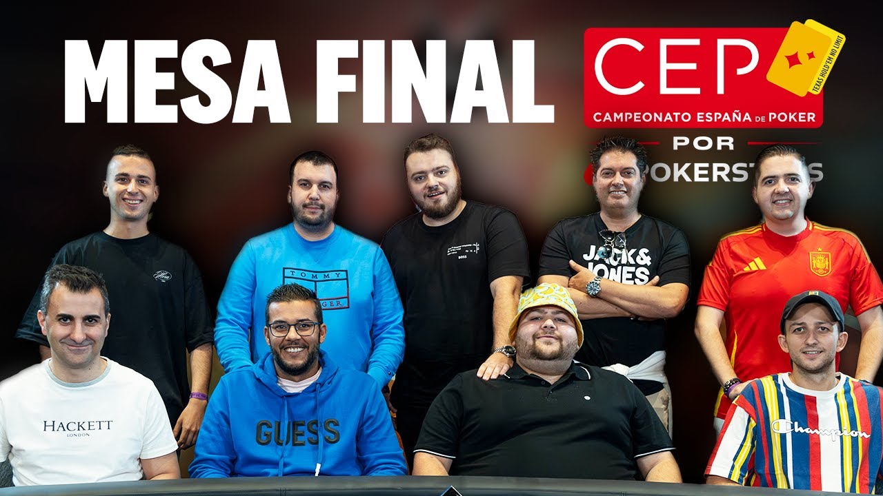 CEP MADRID - Día 3 MAIN EVENT - 45.000€ ON TOP - Campeonato de España de Poker