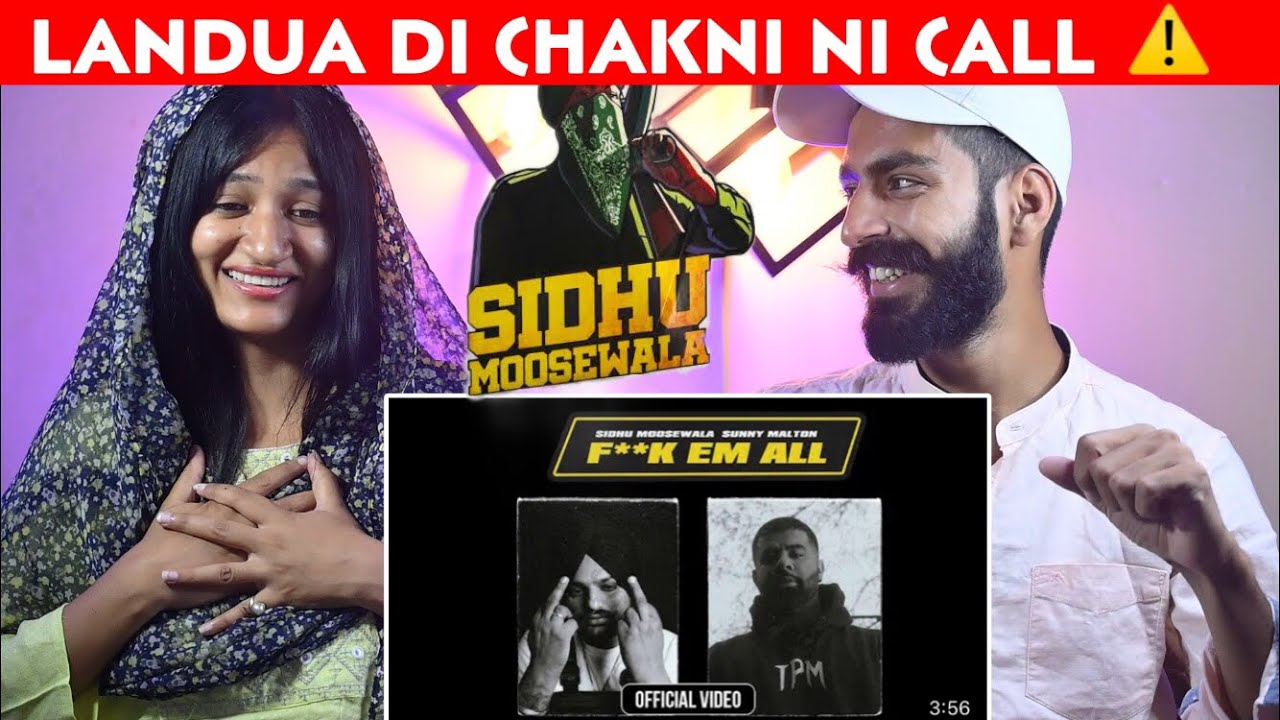 Reaction On : F**K Em All ~ Sidhu Moose Wala | Sunny Malton | The Kidd | Beat Blaster