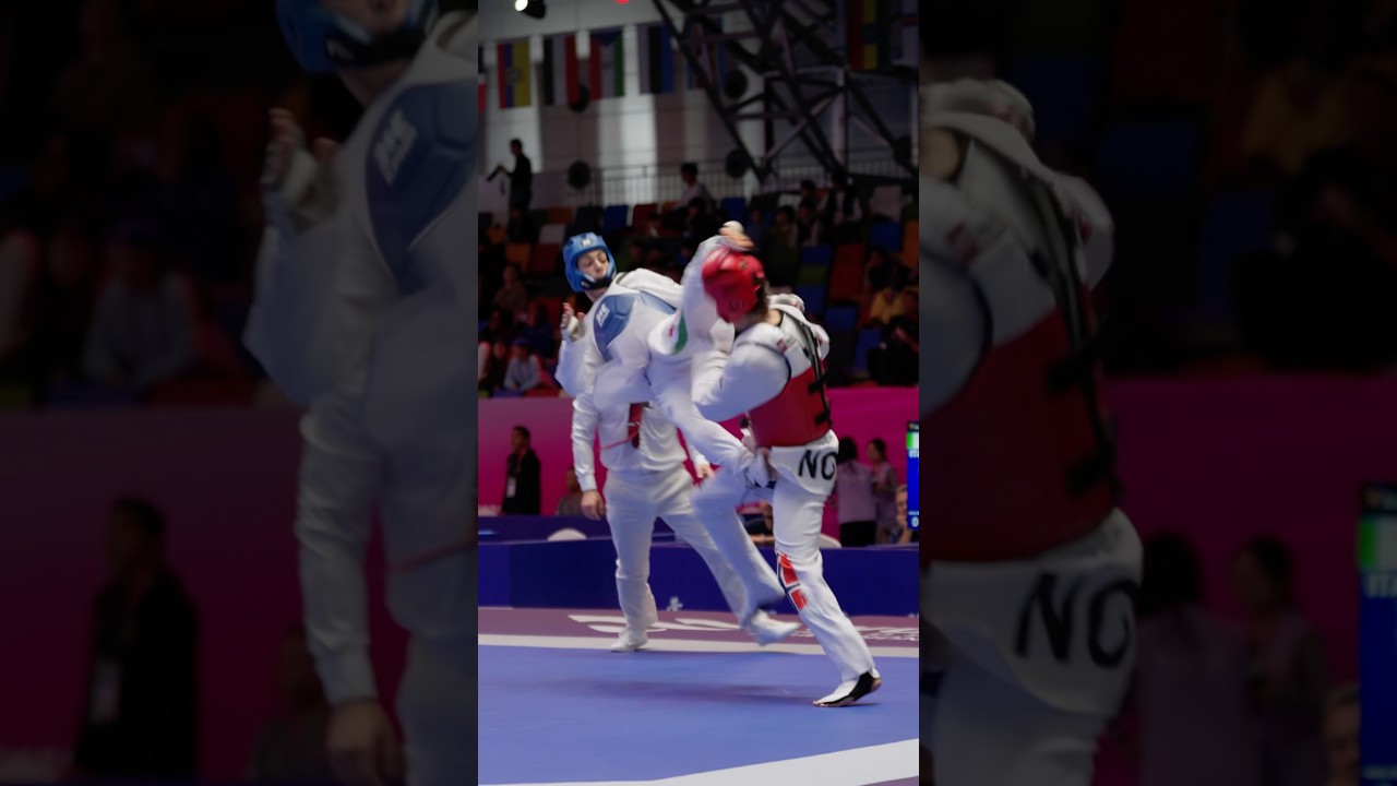 Your sport&rsquo;s highlight can&rsquo;t compete with this. 🎬 #Wuxi2025WTC #taekwondo #itatkd