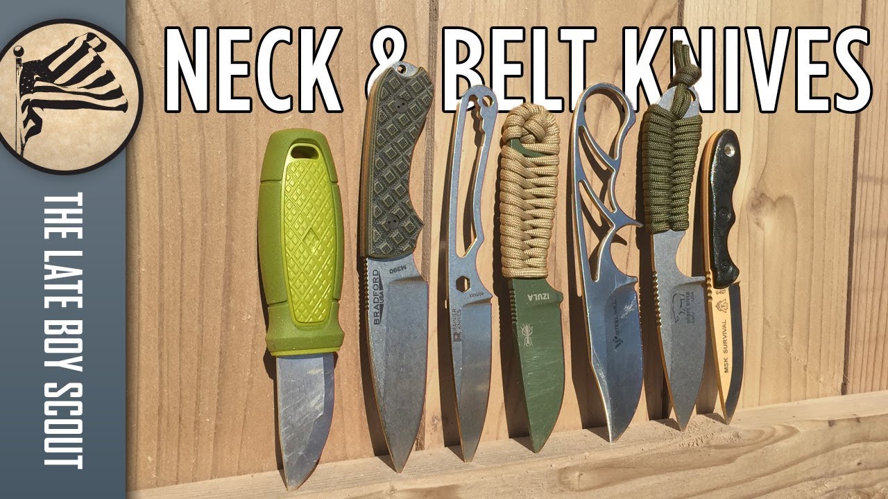 Neck & Belt Knives: Why they Rock and Why they SUCK!