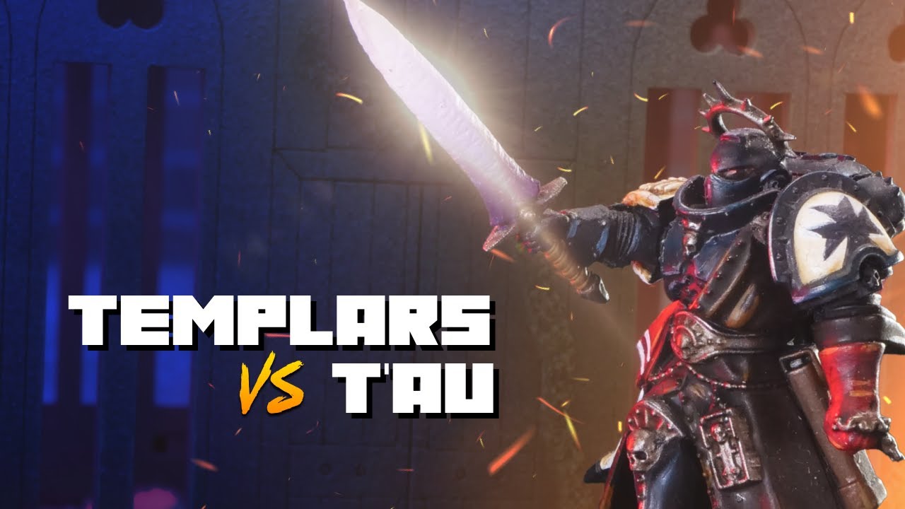 Black Templars vs Tau Empire - Warhammer 40k Battle Report