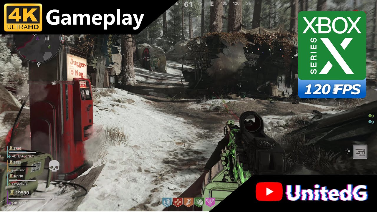 Call of Duty Cold War Zombies Xbox Series X Gameplay 4K