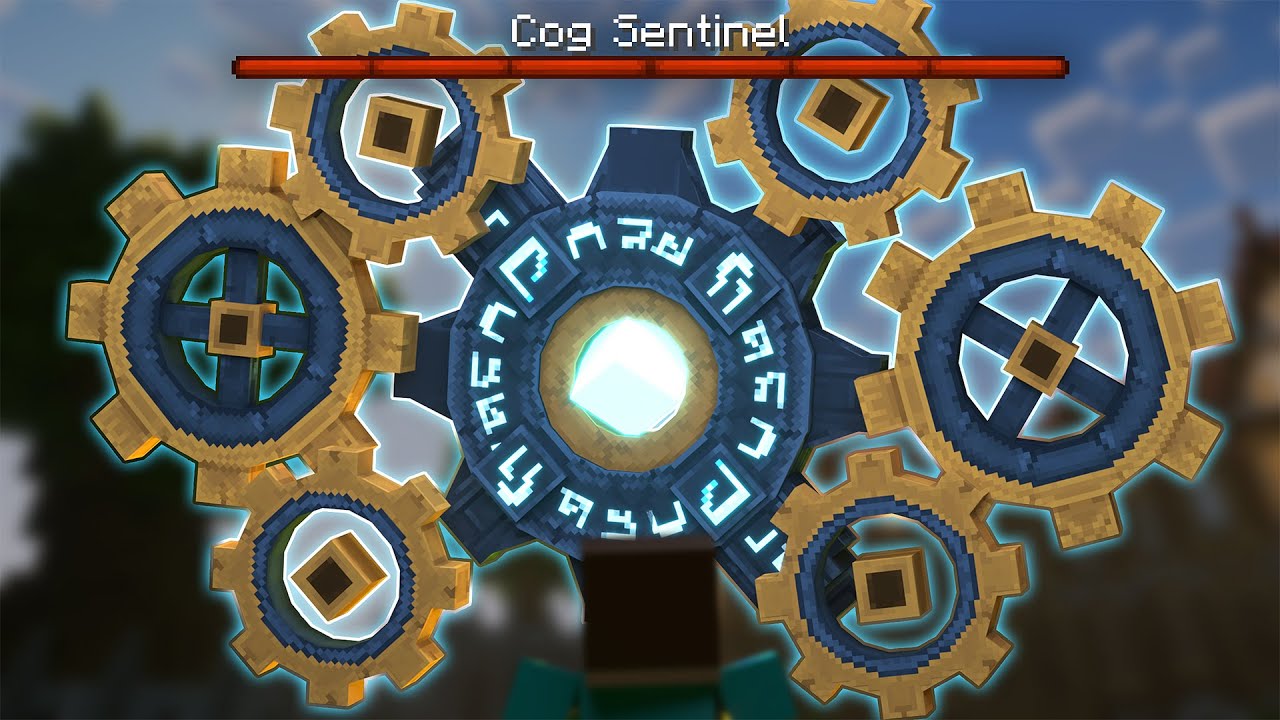 New Minecraft Boss - The Cog-work Sentinel!