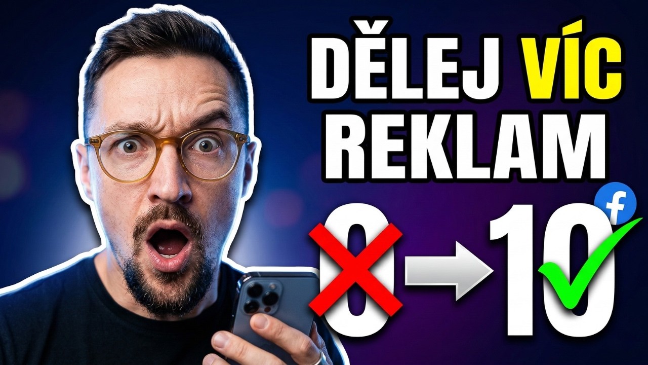Jedna věta, která vám zlepšívýkon  Facebook reklamy | Cernovsky 🇨🇿