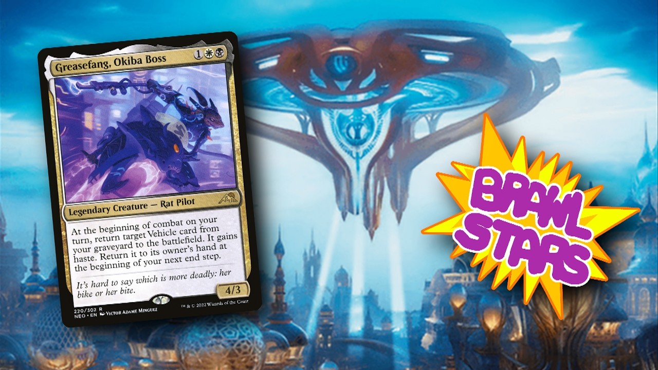 Brawl Stars: The Best Vehicles Commander - Greasefang, Okiba Boss Historic Brawl