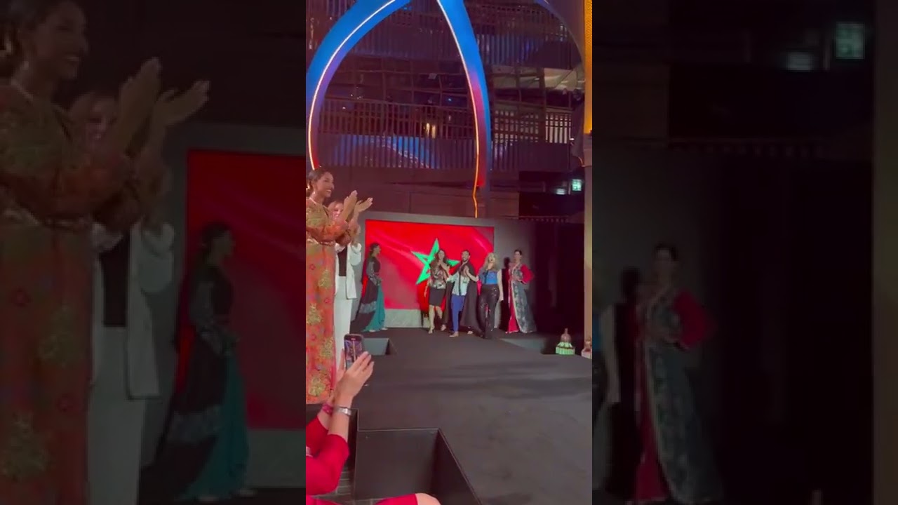 Mohamed Dekkak attends the Fashion Show at the Morocco Pavilion in Expo 2020 Dubai