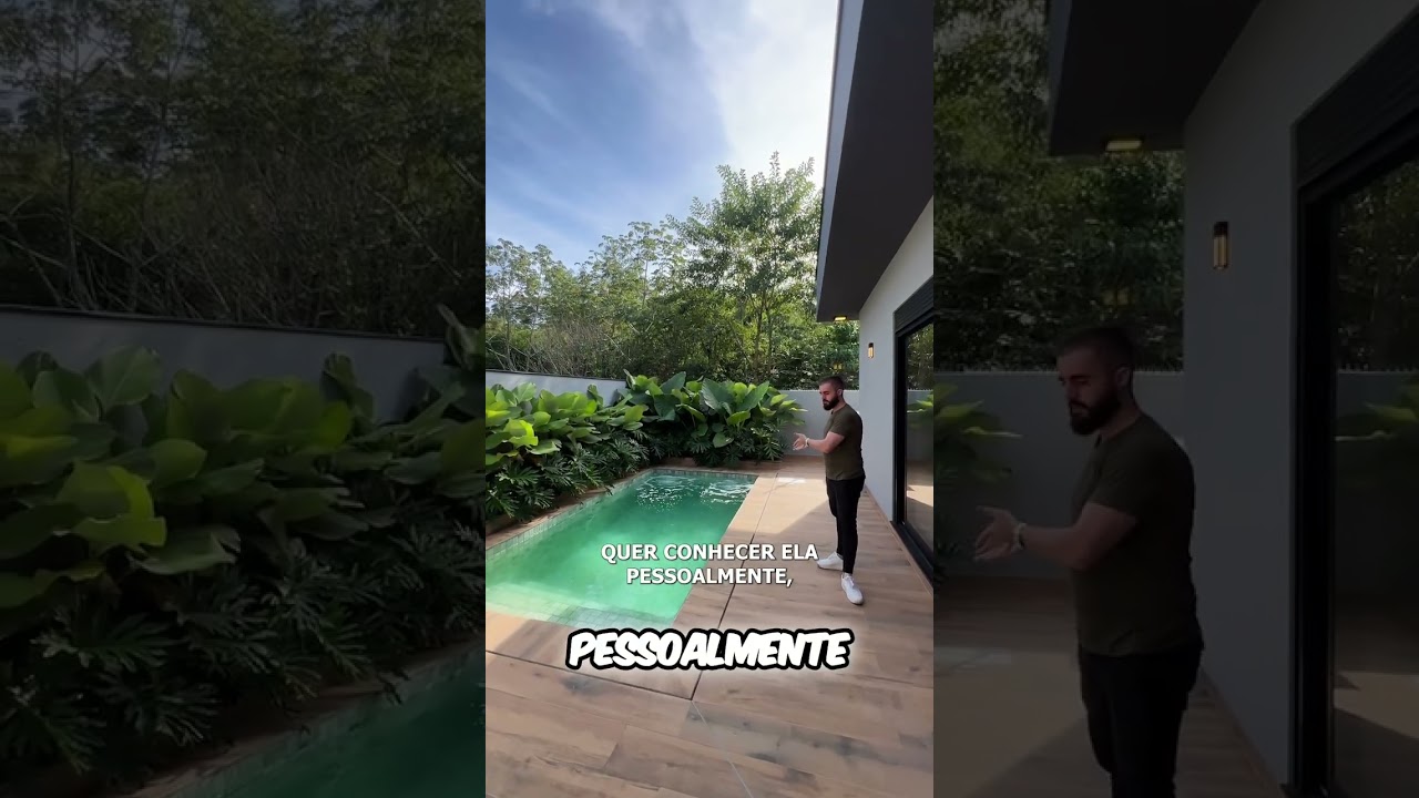 Casa dos Sonhos: Tour, Piscina e Sua Opini&atilde;o Importa! ✨
