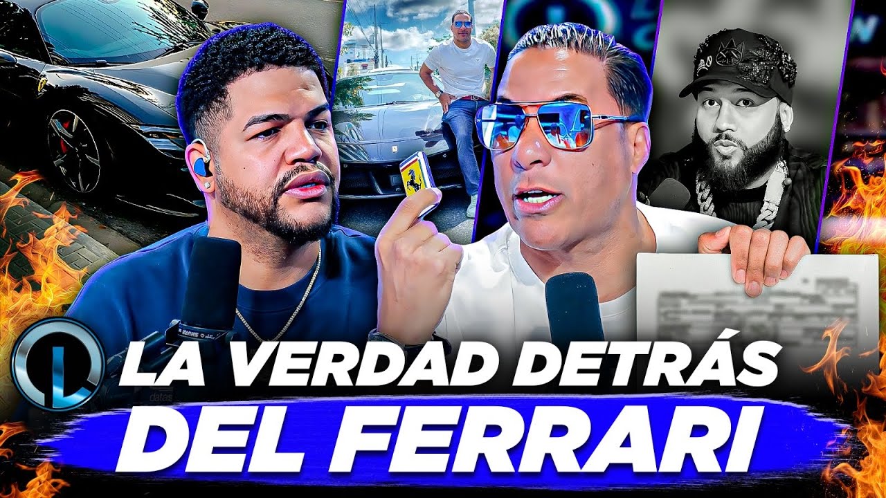 CRISTIAN CASA BLANCA REVELA QUIEN ES EL DUEÑO DEL FERRARI “NO QUIERE A TOKISCHA NI YAILIN DE VECINA”