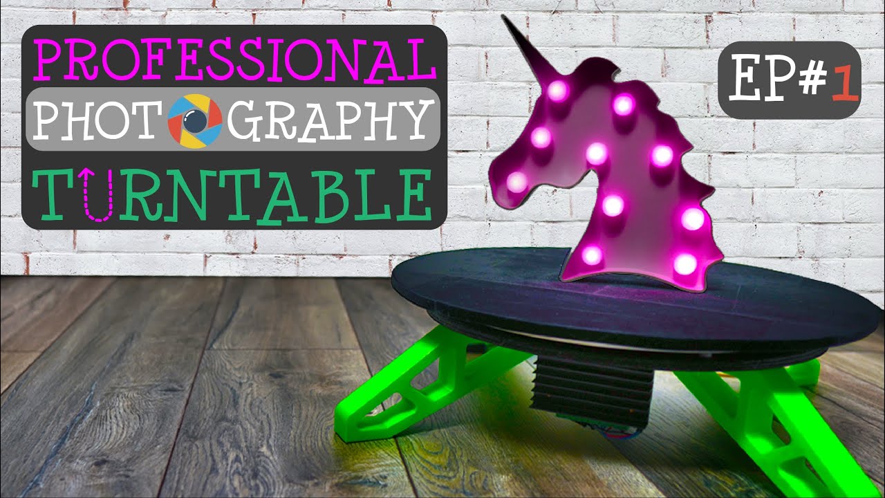 📷Arduino Powered  Photography Turntable (PART1)
