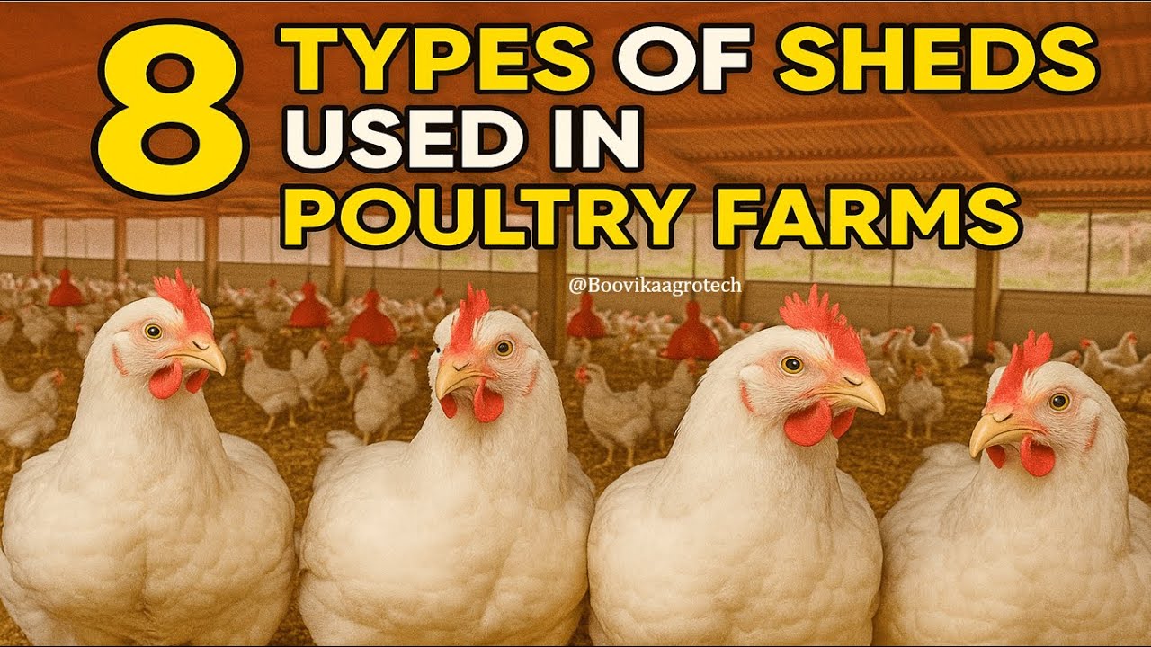 Top 8 Chicken Shed Designs in India 🐔 | Best Poultry Housing for Desi, Broiler & Layer Farming 🇮🇳