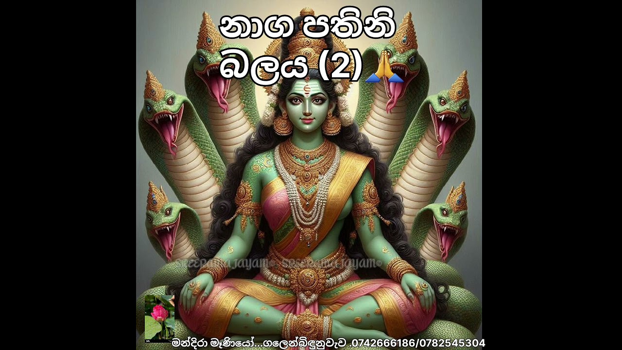 🔱නාග පතිනි අණ තෙද බල🔱