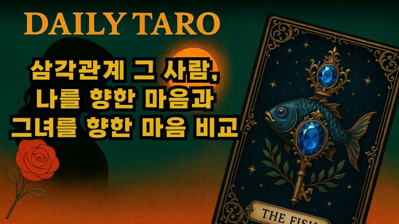 삼각관계 그 사람, 나를 향한 마음과 그녀를 향한 마음 비교