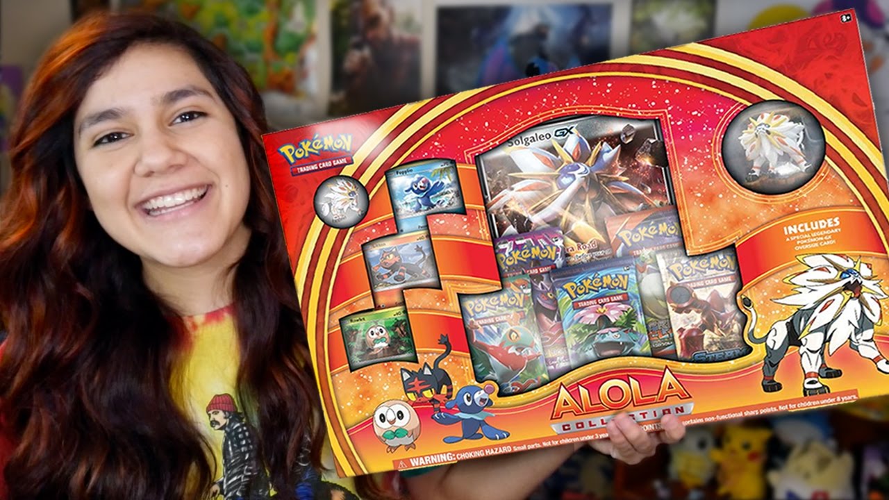 Pokémon Cards - Solgaleo Alola Collection Box Opening!
