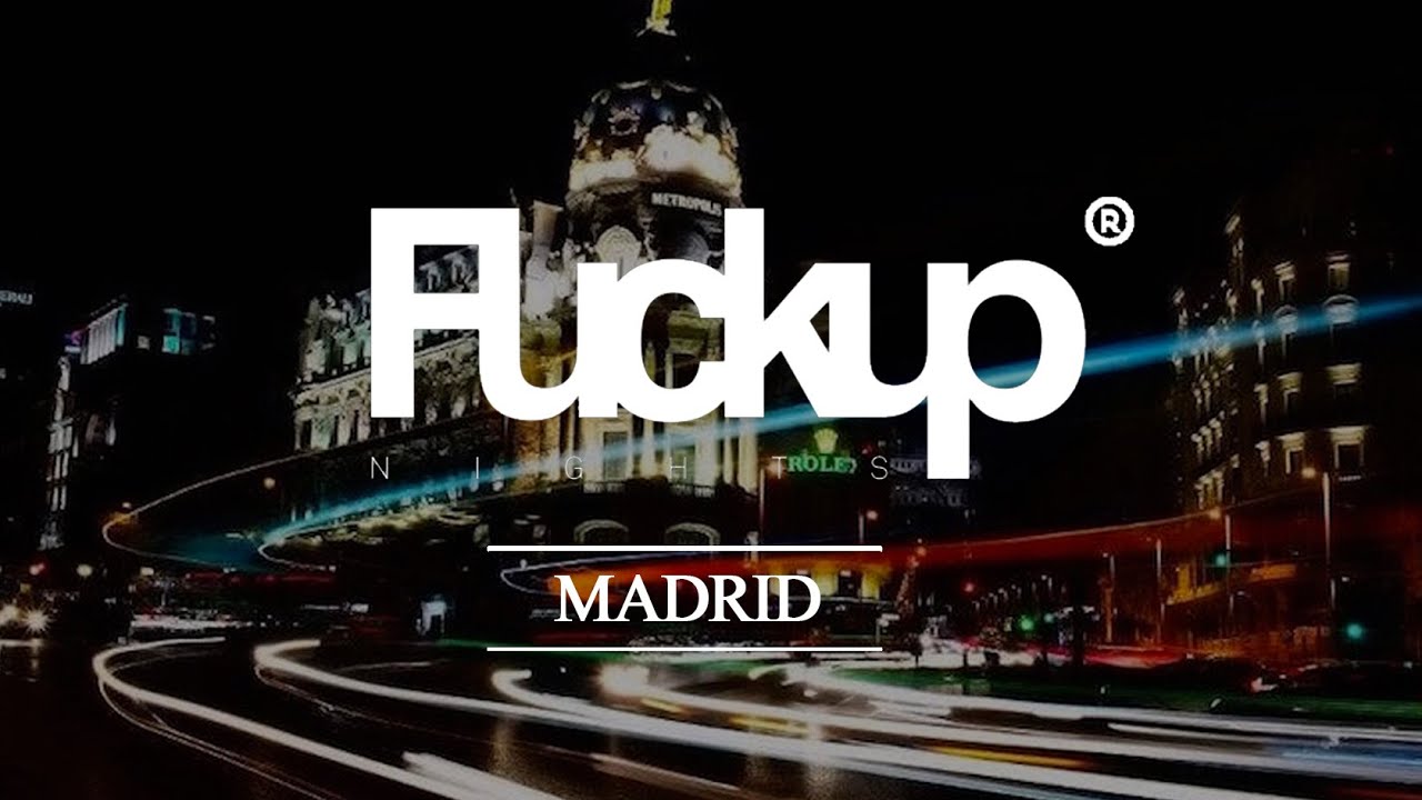 Fuckup Nights Madrid : This is how an event looks like