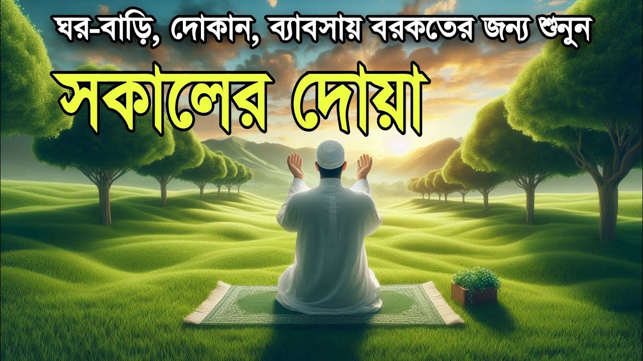 সকালটা শুরু হোক হৃদয় শীতল করা বরকতময় আয়াত দিয়ে। সকালের দোয়া ও জিকির । Morning Dua Full by Alaa Aqel