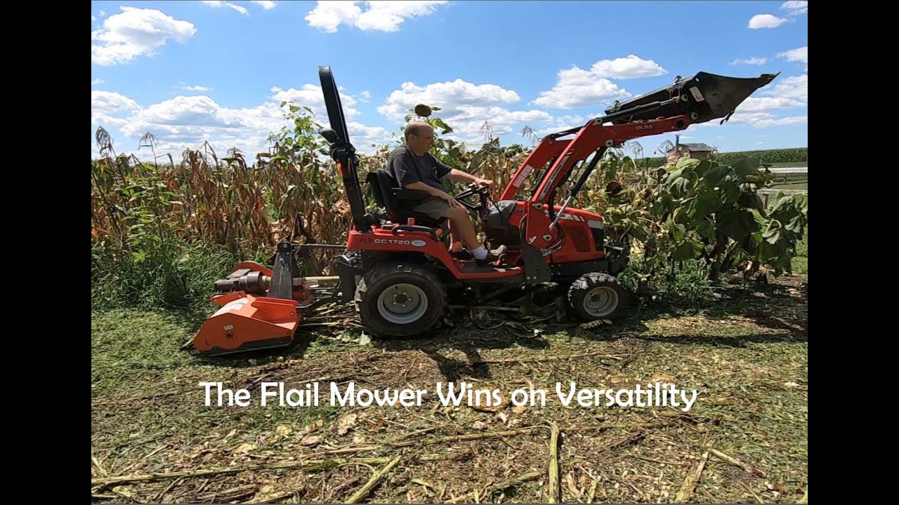 The Flail Mower Wins For Versatility