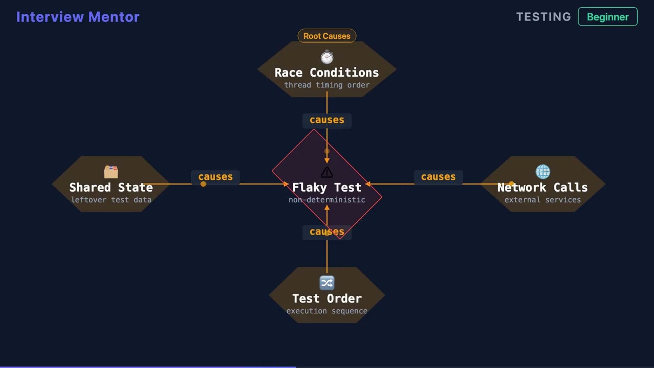 What Is a Flaky Test? | Testing Interview Q&A