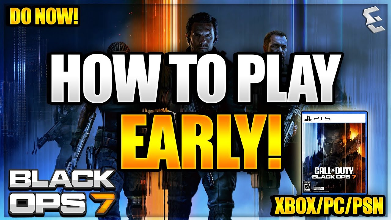 How To Play Black Ops 7 EARLY! WORKING for PSN/XBOX/PC! (ZOMBIES/MP & CAMPAIGN)