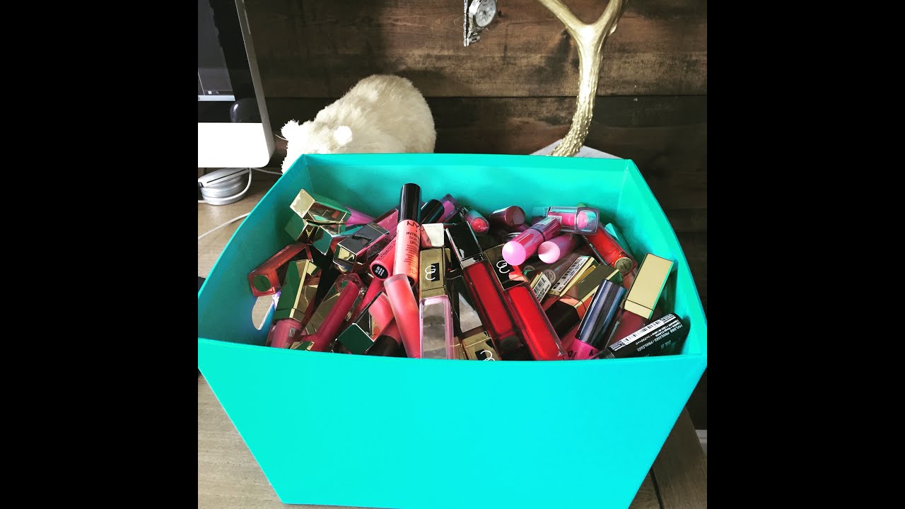 DRUGSTORE & HIGHEND LIPSTICK COLLECTION & DECLUTTER | Part 2