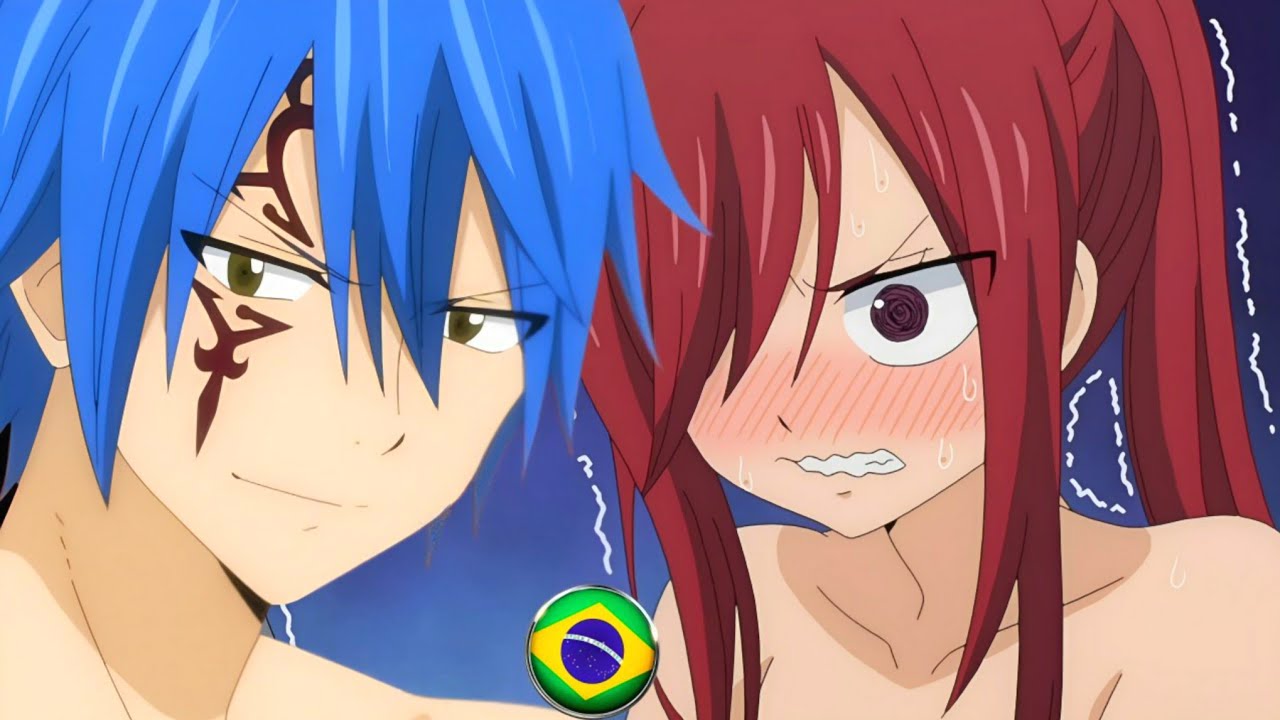 🇧🇷 NÃO ACREDITO QUE JELLAL MOSTROU  PARA ERZA, OLHA SÓ A CARINHA DELA 😳(FAIRY TAIL)