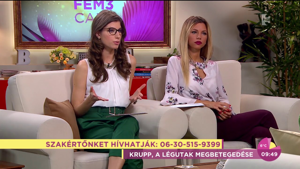A köhögésen kívül ezek a krupp-roham jellegzetes tünetei - tv2.hu/fem3cafe