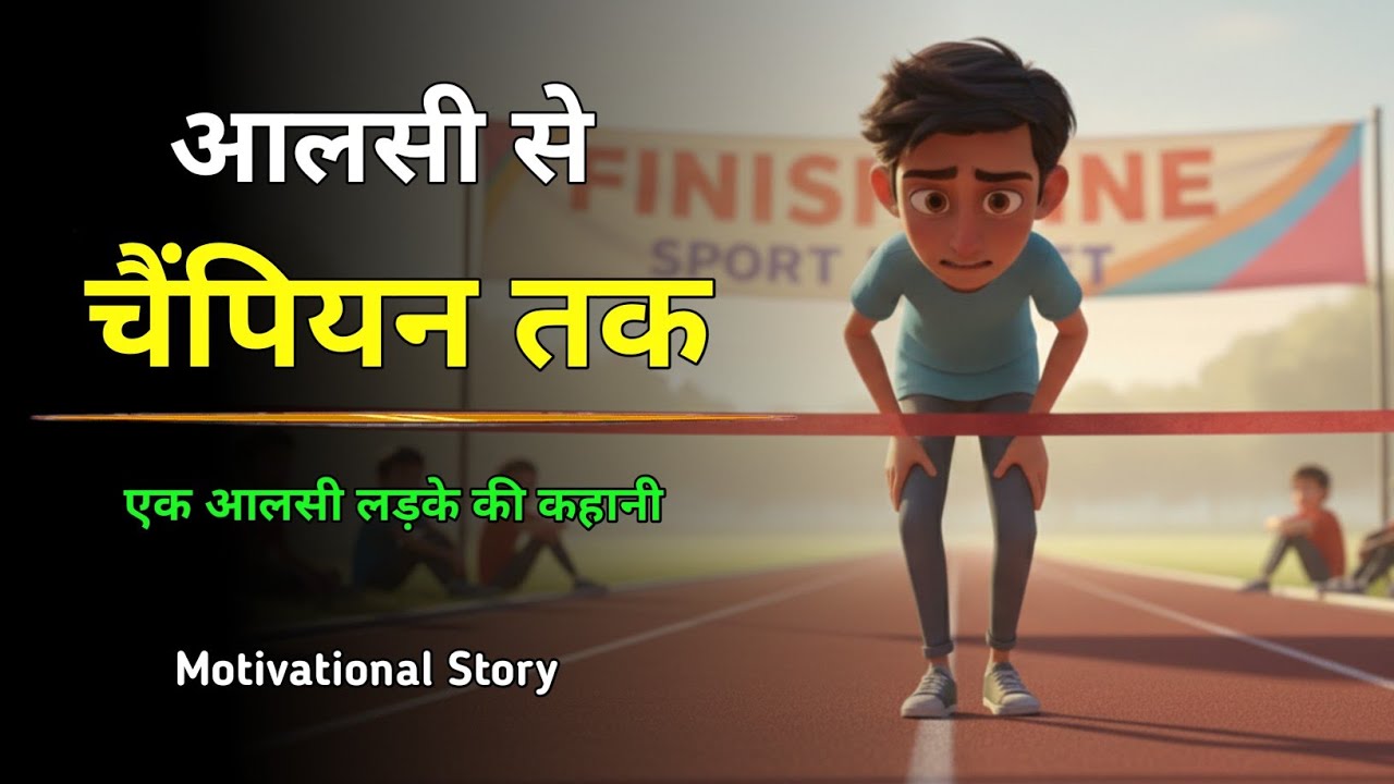आलसी से चैंपियन तक | एक आलसी लड़के की कहानी | A Life Changing Motivational Story 