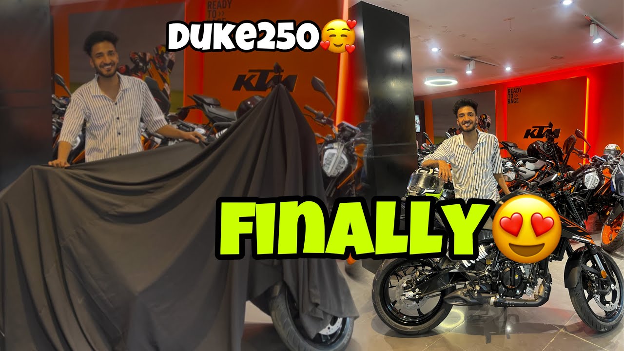 “KTM Duke 250 Delivered! 😍 | My Dream Bike is Finally Here 🔥 Delivery day, Vlog🚀
