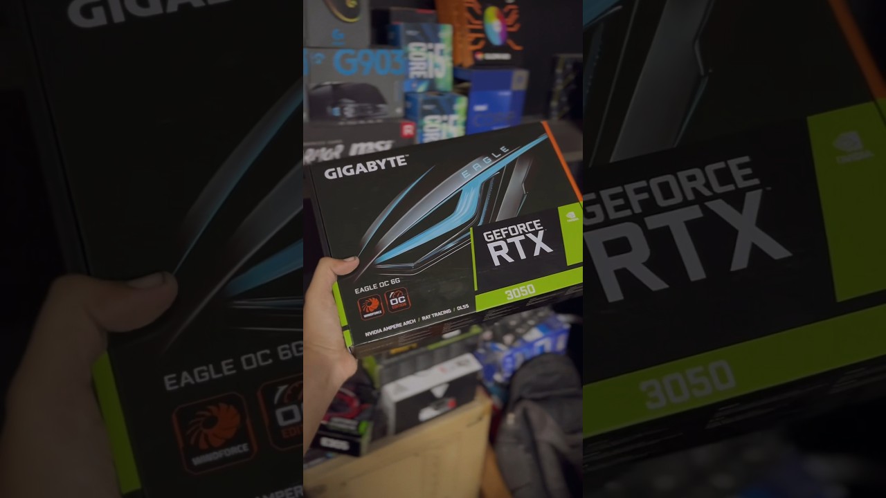 RTX 3050 6GB GIGABYTE EAGLE OC first look | Kabyz Tech