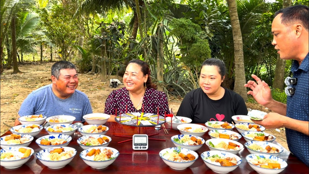Quay Thưởng - Nữ Được Hai Lần Trợ Giúp Cuối Cùng Ngừng Ăn Bún BÌ HEO QUAY Được 4Tr | ATN