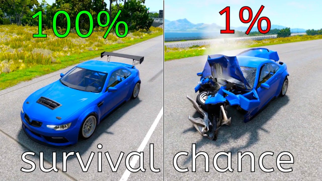 Realistic High Speed Crashes #4 - Total Destruction | BeamNG.drive